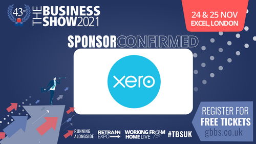 Xero sponsors The Great British Business Show for the upcoming event on 24th and 25th November 2021